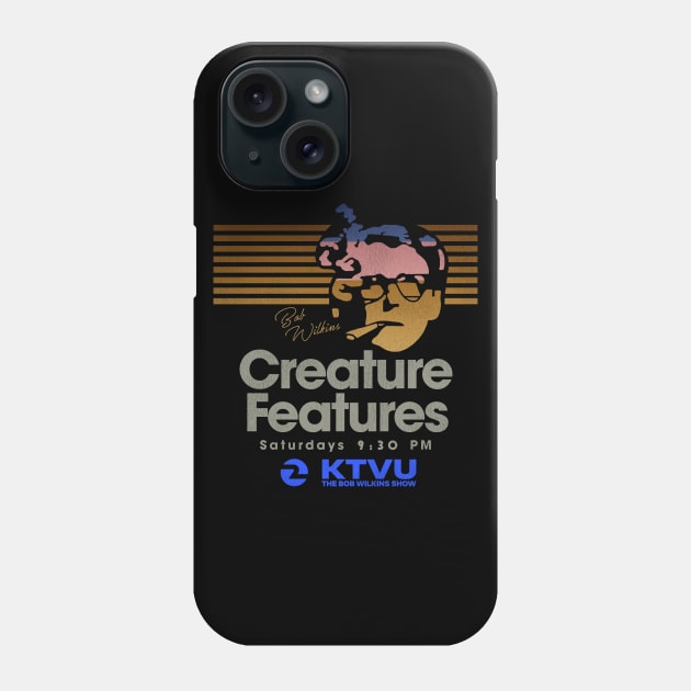 Creature Features w/ Bob Wilkins Phone Case by darklordpug