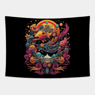 Another award-winning design - Some Fish in a Rainbow Tapestry