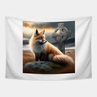 Celtic Fox Tapestry