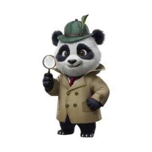 Detective Panda - Mystery Solver - Sleuthing Panda Tee T-Shirt