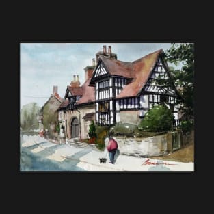 Ashfield Hall, Much Wenlock, England T-Shirt