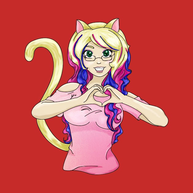 :3 <3  (Kitty Love) by Kitty's Sassy Shirts 