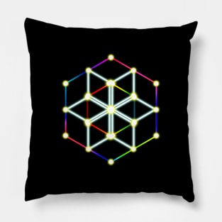 Spiritual Geometry /Star and Hexágono Pillow