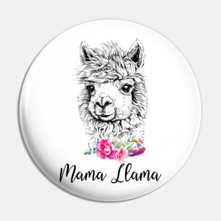 Mama Llama Pin