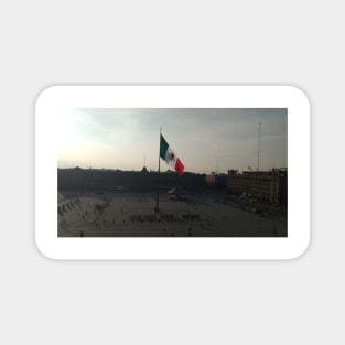 Zócalo Flag Raising Magnet