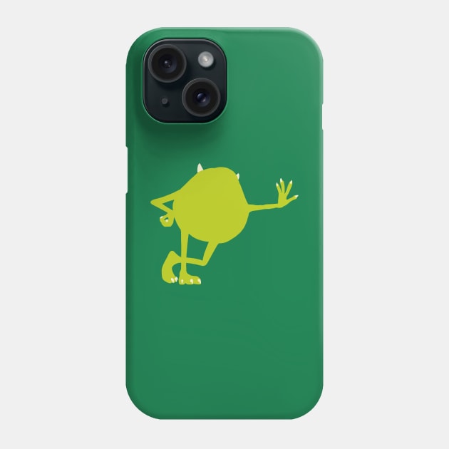 Green Eyeball Phone Case by beefy-lamby