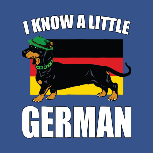 I Know A Little German 2 T-Shirt