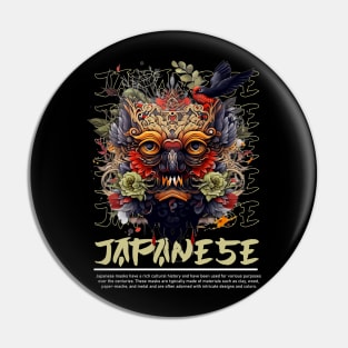 Japanese Mask Pin