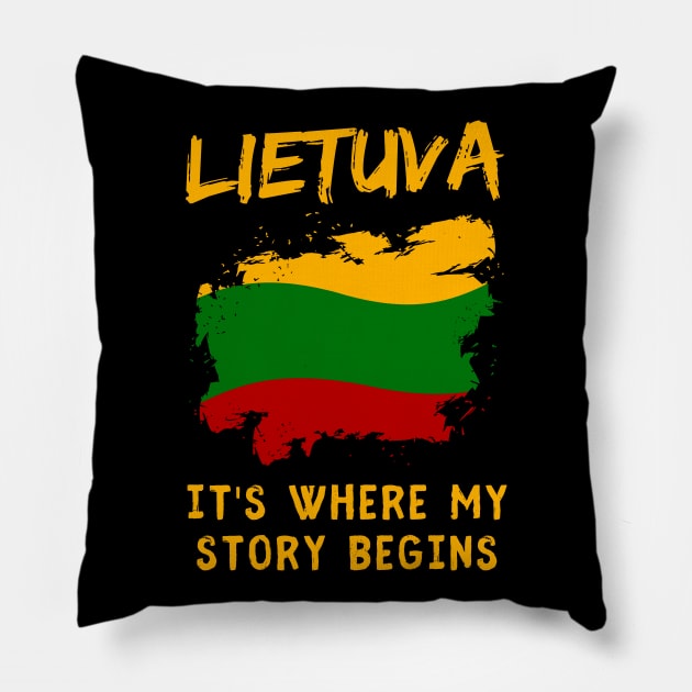 Lithuanian Pillow by footballomatic