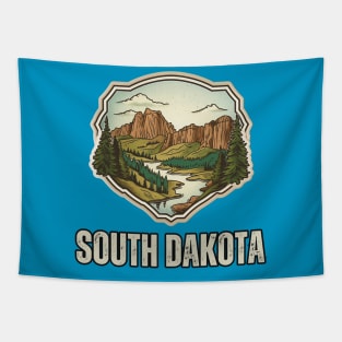 South Dakota State USA Tapestry