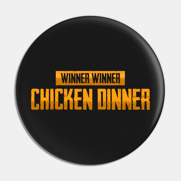 Winner Winner Chicken Dinner Pin by AngryMongoAff