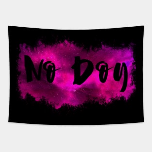 No Doy Funny 80's Design Tapestry