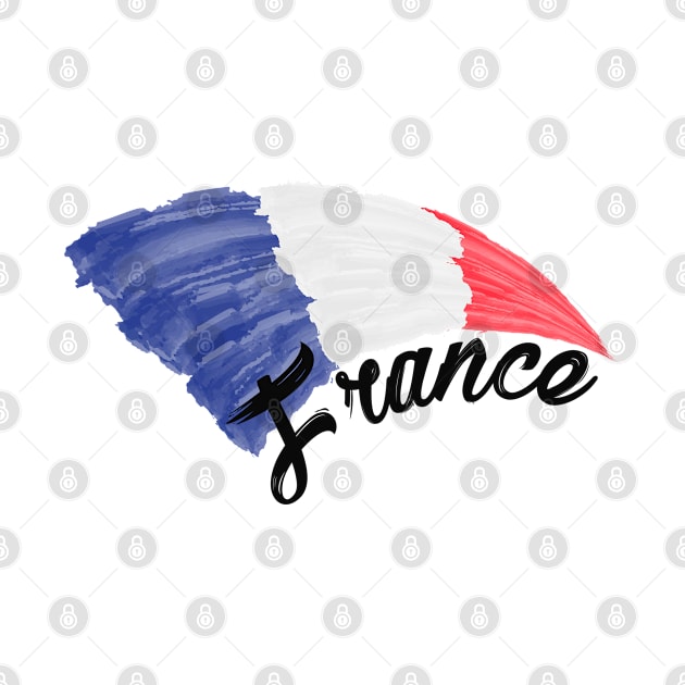 France flag by SerenityByAlex