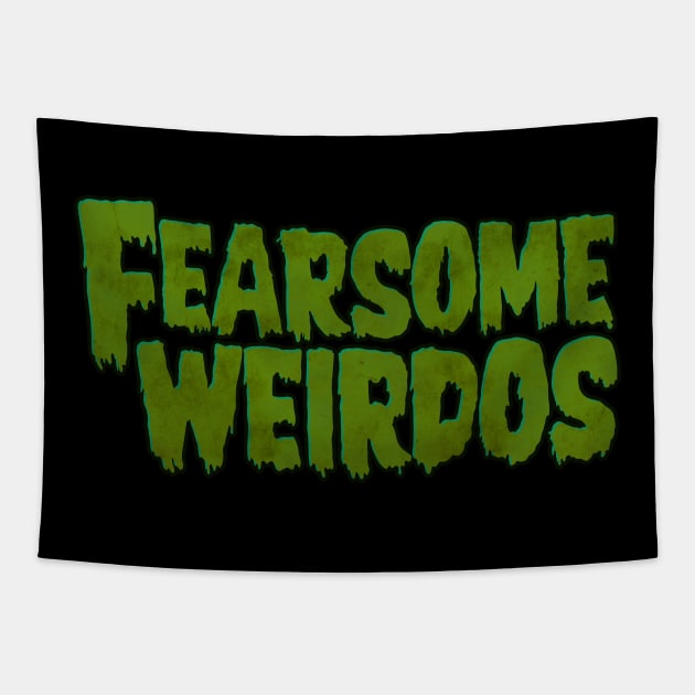 Fearsome Weirdos Tapestry by zerostreet