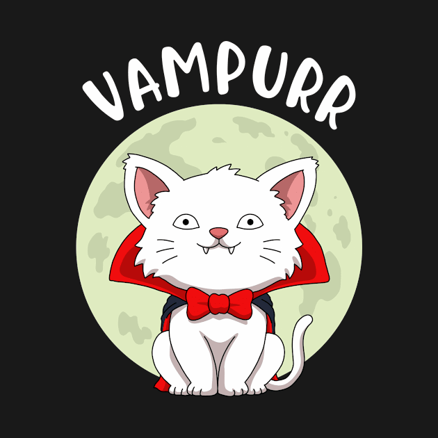 Vampurr Funny Vampire Gift by CatRobot