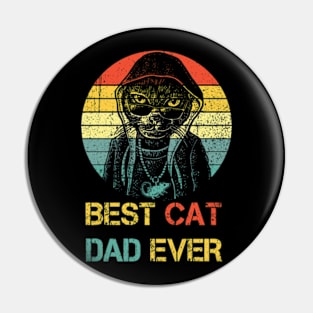 Best Cat Dad Ever Club 6 Pin