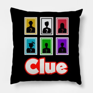 Clue movie t-shirt Pillow