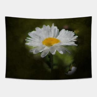 Daisy Digital Art Tapestry