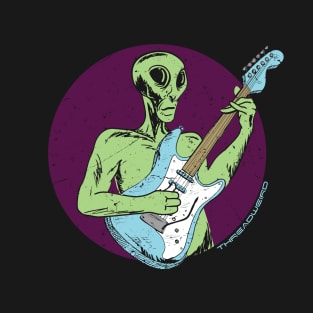 Alien Guitar Player T-Shirt