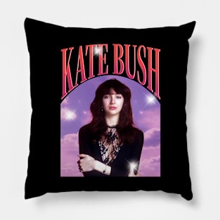 Vintage Kate Bush Retro 80s 90s Pillow