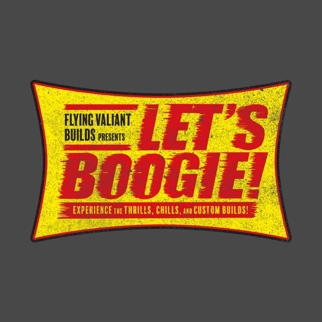 Let's Boogie - 50's Movie Style (Grunge - Ash) by jepegdesign