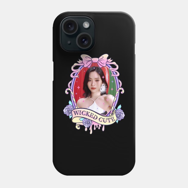 Halloween Wicked Cute Ryujin ITZY Phone Case by wennstore