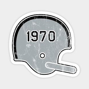 Las Vegas Raiders Year Founded Vintage Helmet Magnet