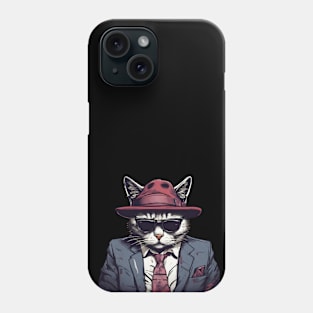 Gangsta Cat Phone Case