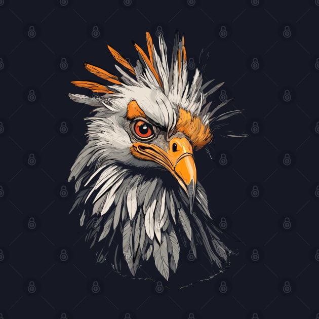 Secretary Bird by Ray Crimson