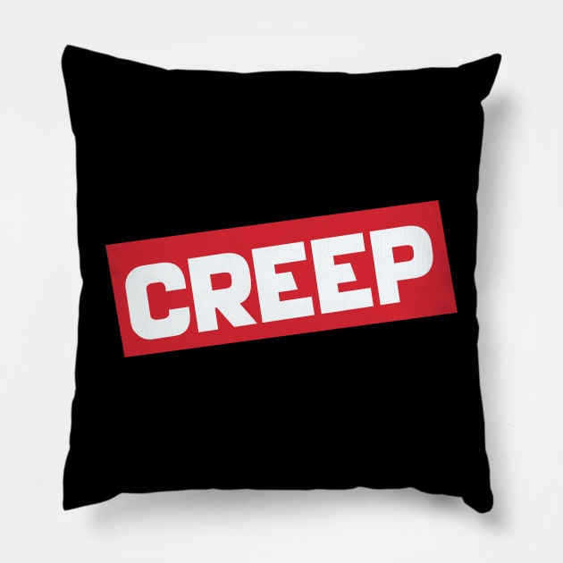 CREEP (radiohead) Pillow by Easy On Me