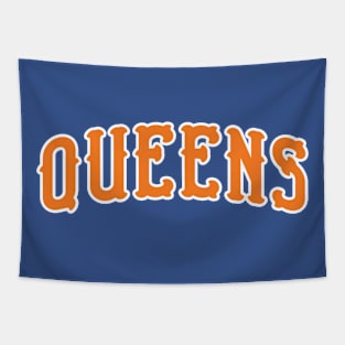 Queens 'New York' Baseball Fan: Represent Your Borough Tapestry