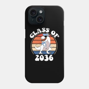 Class Of 2036 Grow With Me Kindergarten First Day Of School Phone Case