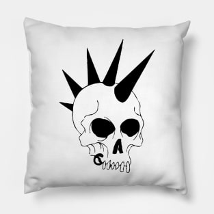 Spiked Skull Swagger Pillow