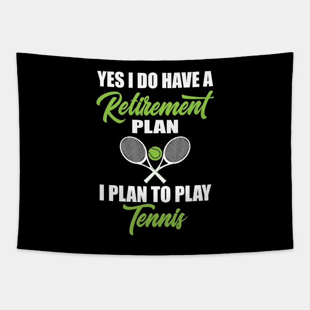 Retirement Plan Tapestry by FamiLane