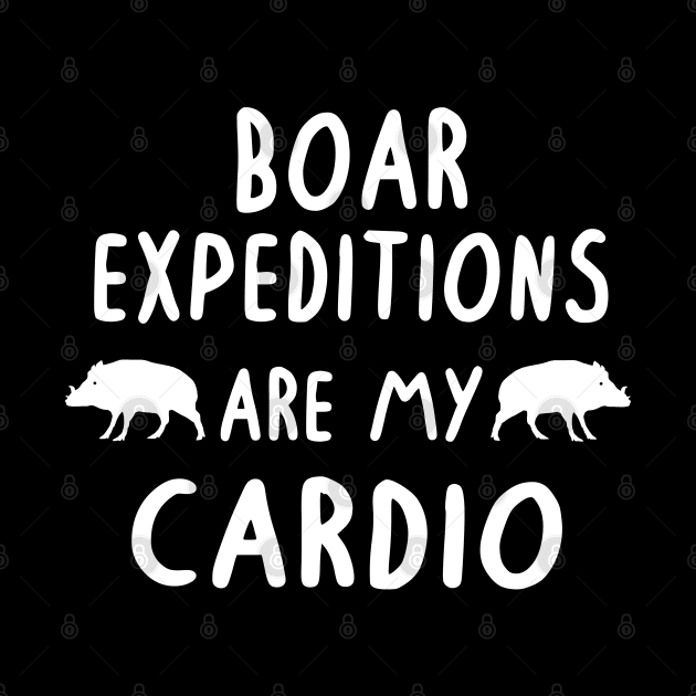 Boar expeditions wild boar saying hunting fan animal by FindYourFavouriteDesign