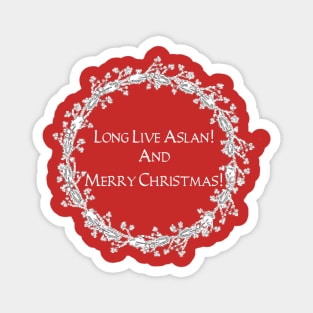 Long Live Aslan! - Christmas Magnet