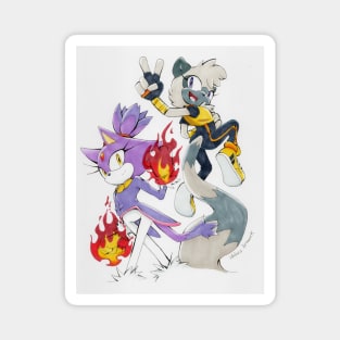 Tangle and Blaze Magnet