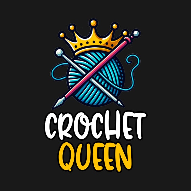 Crochet Queen by The Jumping Cart