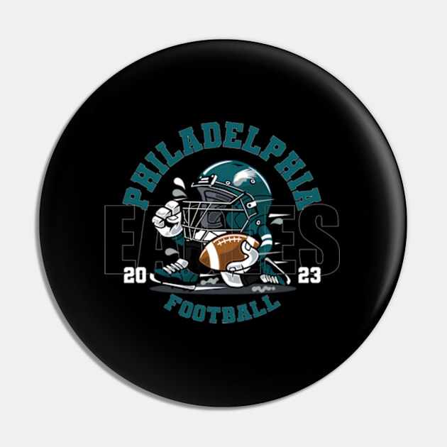 Philadelphia Football Pin by caravalo