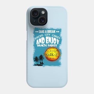 Republic Of Fiji Beach Day Phone Case