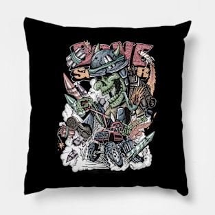 BONE SOLDIER Pillow