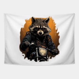 Furry Rider Tapestry