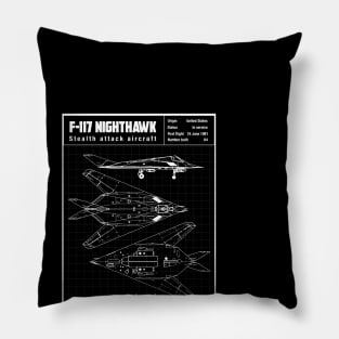 F-117 NIGHTHAWK Pillow