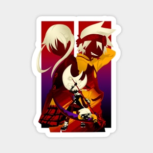 Soul and Maka - Soul Eater Magnet
