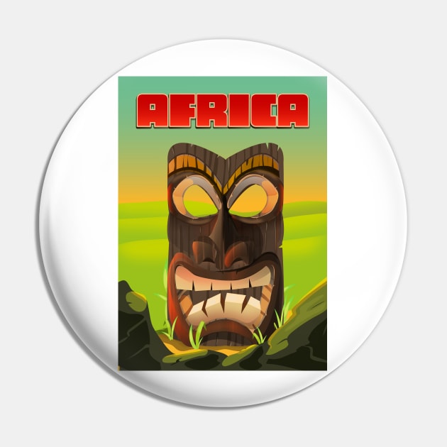 Africa Pin by nickemporium1