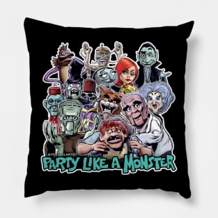 Party Like a Monster Pillow