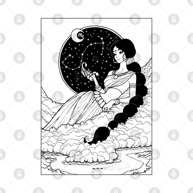 Indian Scorpio - Astrology - Tapestry