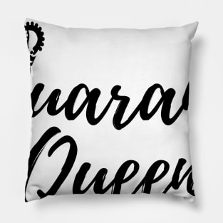 Quaran-Queen Quarantine Queen Pillow