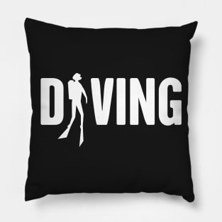 Bold Scuba Diving Pillow