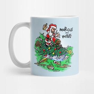 Santa Shit In Your Stocking – large designer mug from Insulting Gifts™
